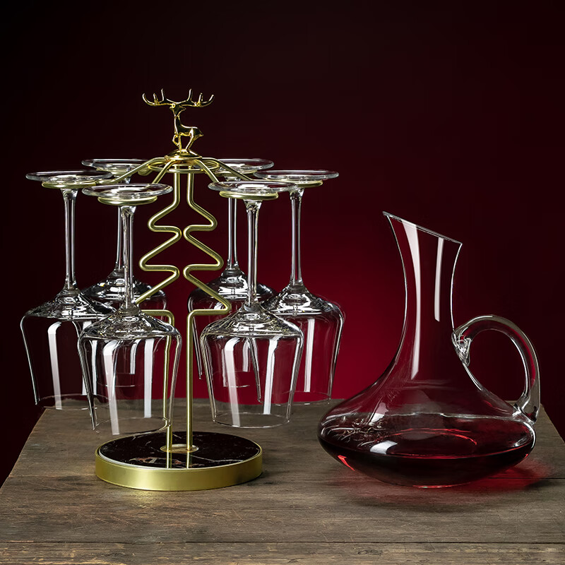 CRISTALGLASS Luxury European Crystal Wine Glass Set