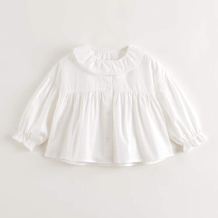 MARC&JANIE Literary Ruffle Collar Shirt