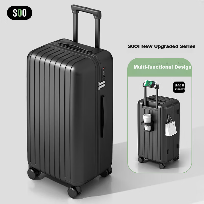 SOO Luggage Avocado Green 26" Multifunctional Travel Case