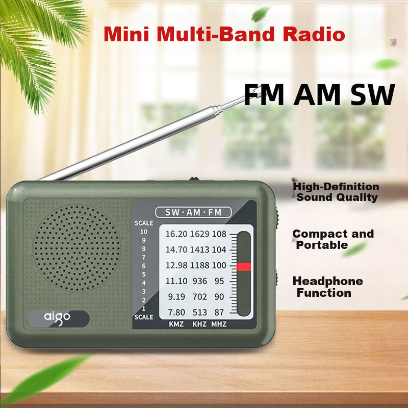 Aiguozhe M83 Mini Rechargeable Radio
