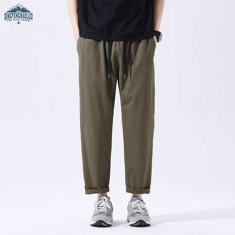 Dingfengbaoluo Pure Cotton Casual Pants