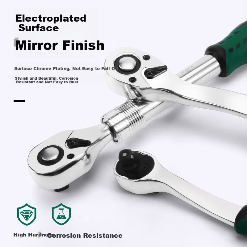BERRYLION Quick Ratchet Wrench - High Torque Auto Repair Tool