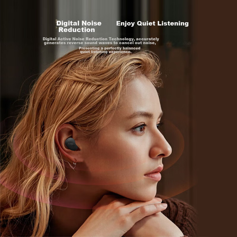 JBL WAVE BUDS 2 True Wireless Headphones with Active Noise Cancellation