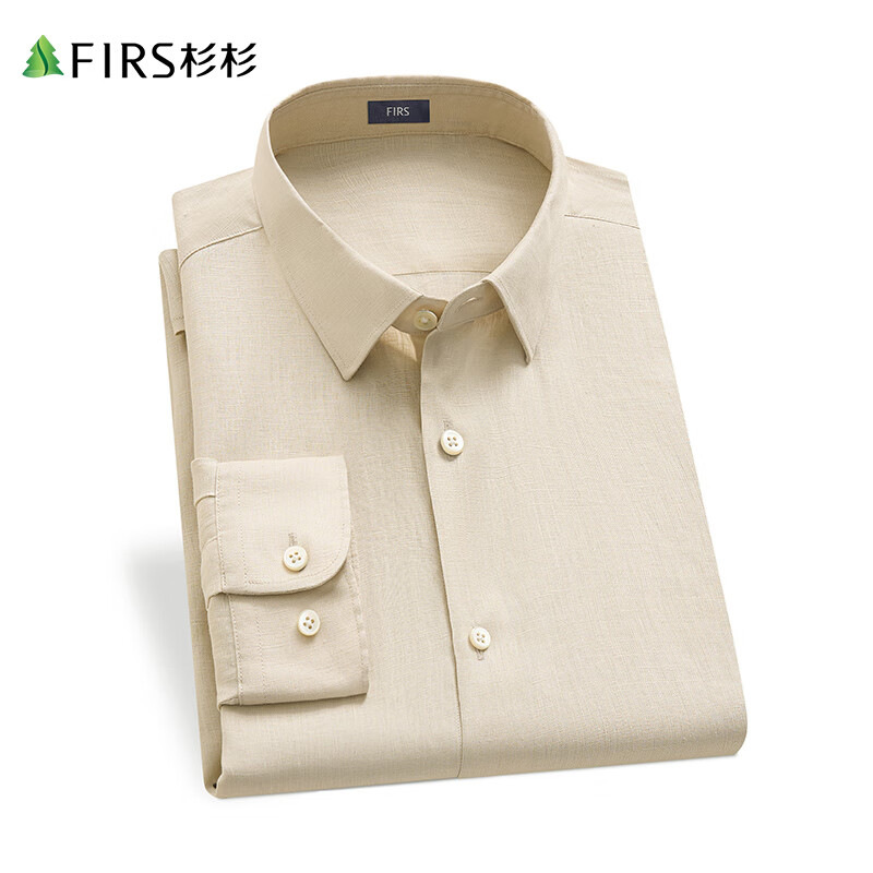 FIRS Linen Cool Men's Long-Sleeve Shirt