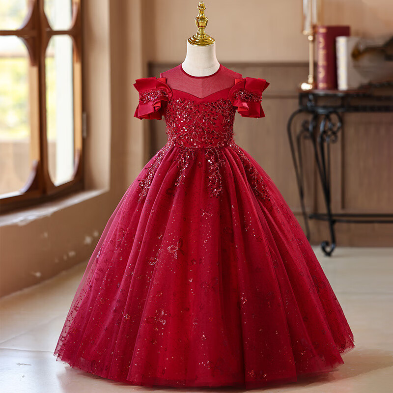 LUOBOBEIBEI Princess Puffy Tulle Dress for Girls