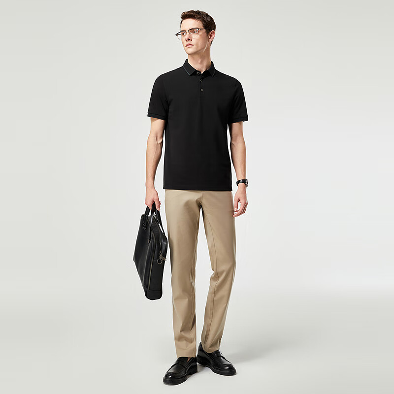 YOUNGOR Men's 2025 Summer Polo Shirt