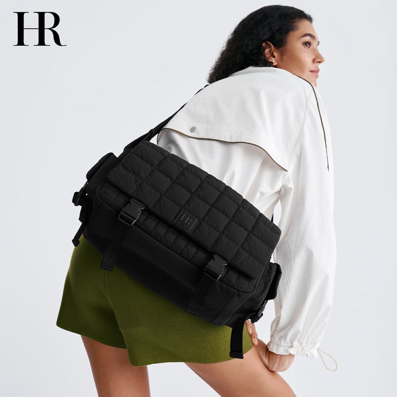 HR Sports Handbag - Large Capacity Crossbody Bag for Outdoor & Gym