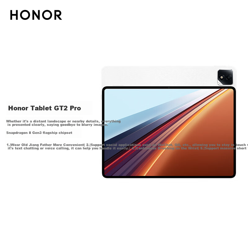 HONOR Tablet GT2 Pro 12.5-Inch Gaming Tablet