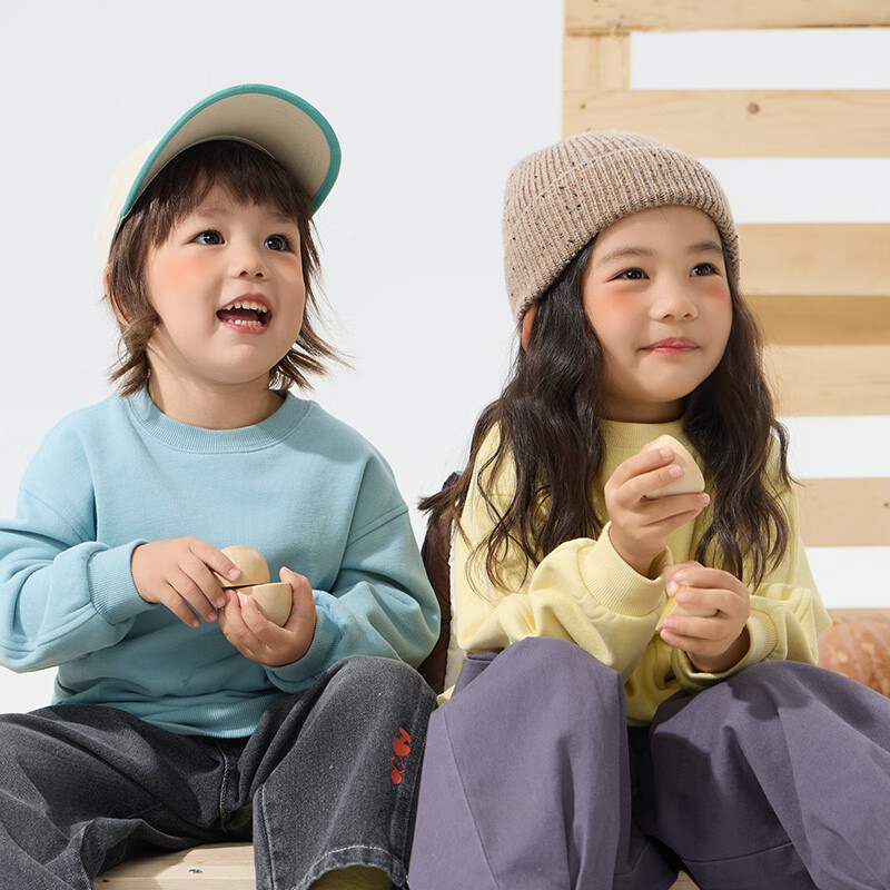 Papa Glutinous Rice Cotton Kids Sweatshirt