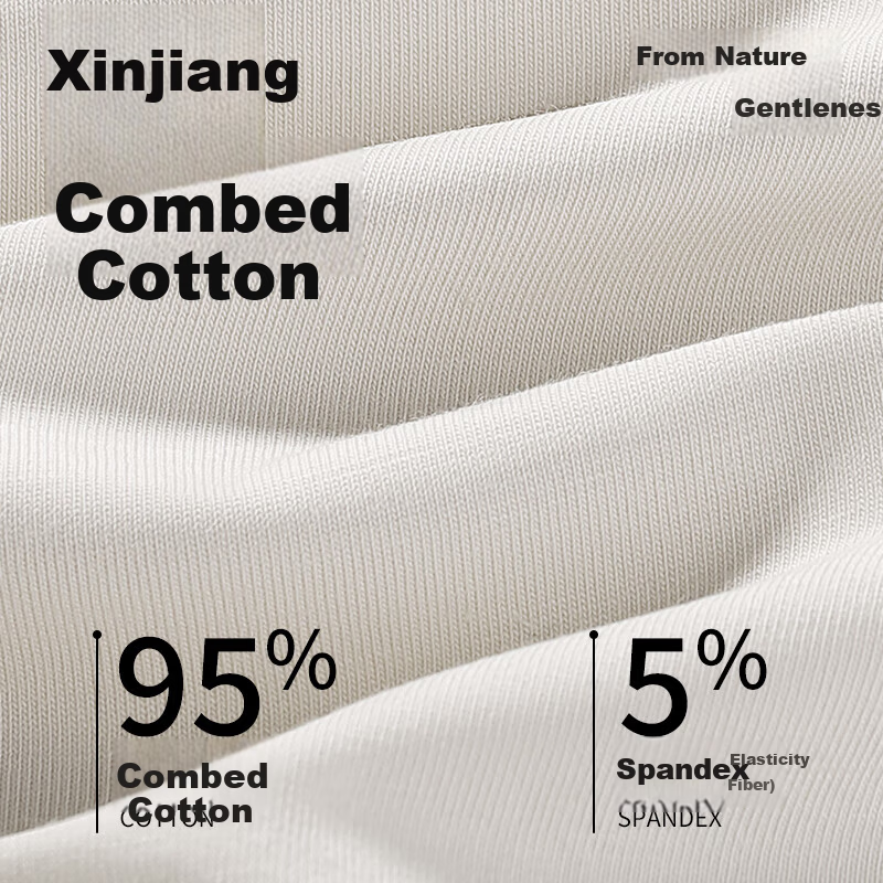 Nanjiren Men's Cotton Breathable Boxer Briefs