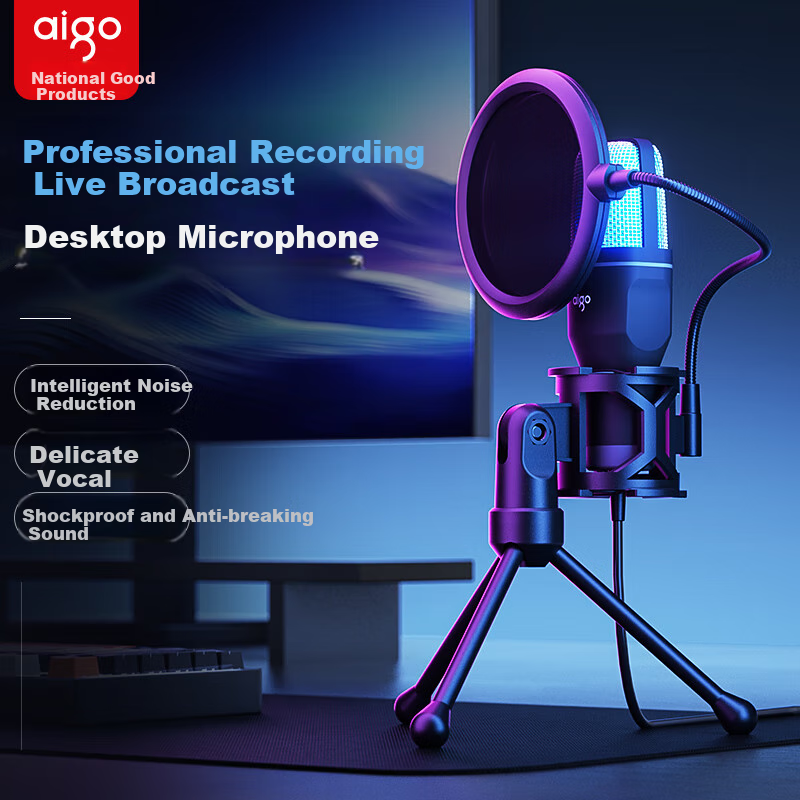 Aigo K18 - RGB Gaming & Streaming Mic