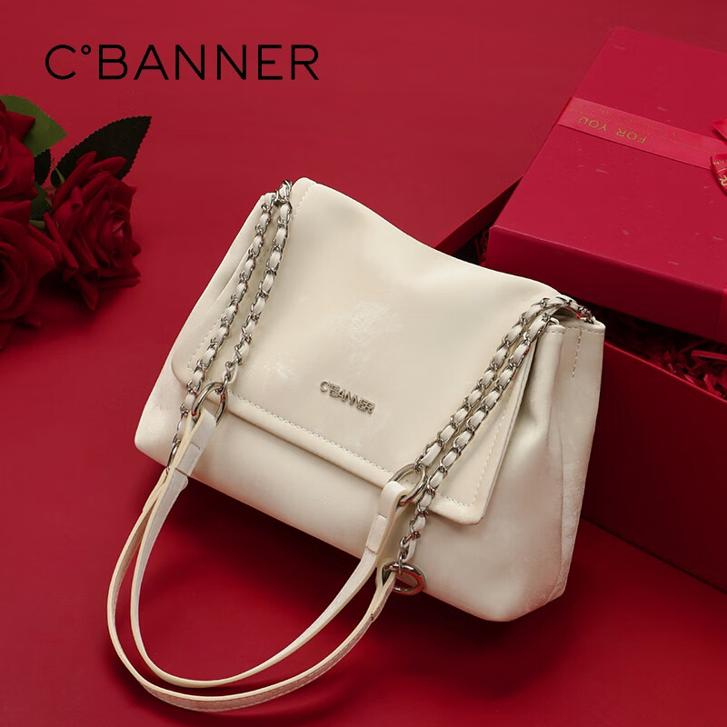 C.BANNER Women's Cowhide Shoulder Bag