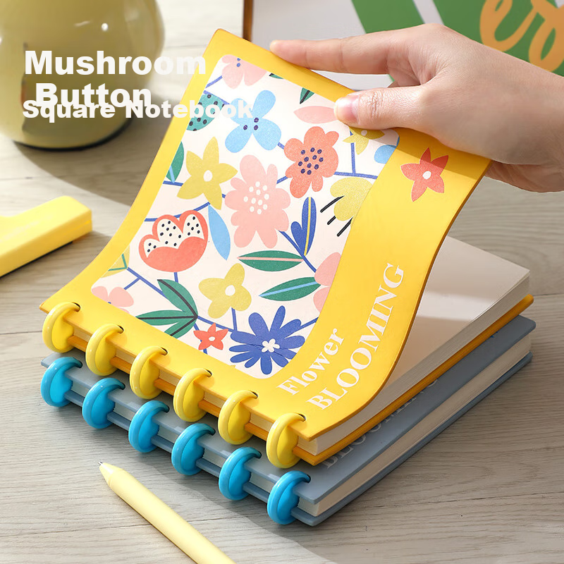 Zuolanzhe Square Notebook - Lemon Yellow