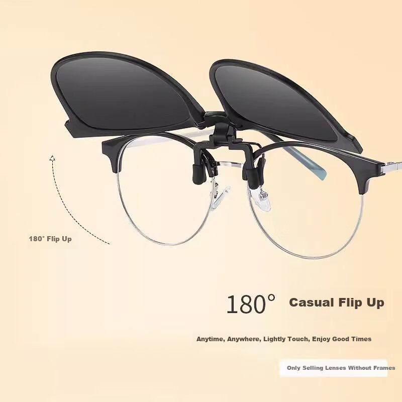 Villama Sunglasses Clip-On Polarized for Myopia