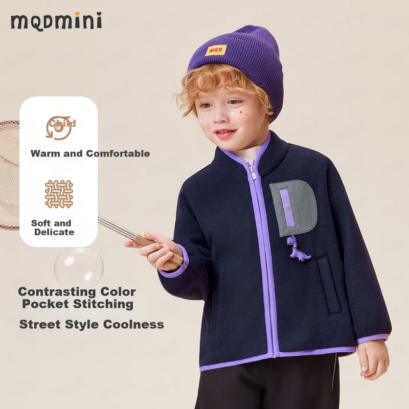 MQDMINI Anti-Static Boys' Fleece Jacket