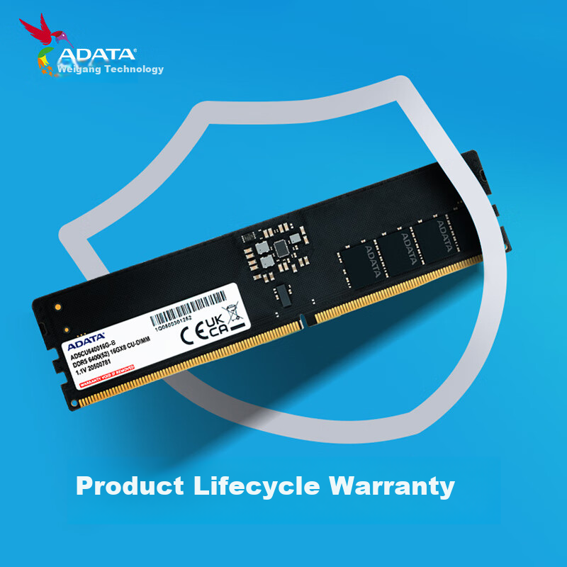 ADATA 16GB DDR5 6400 CUDIMM Wanziqianhong