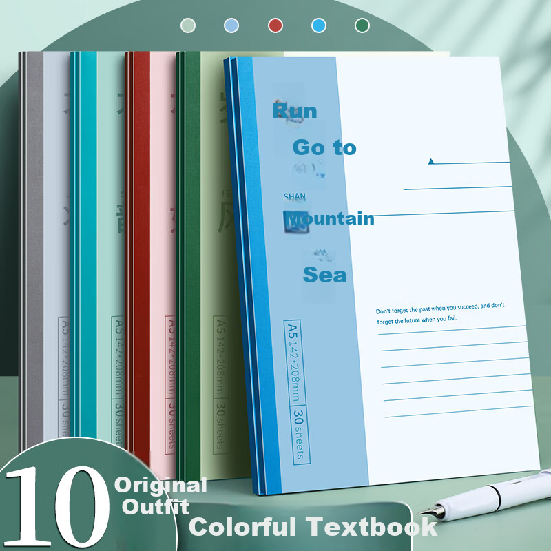Faramon A5 Wirebound Notebook Pack of 10