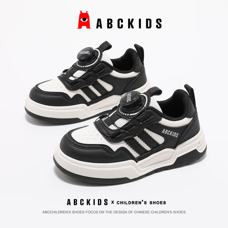 ABC KIDS Kids' White Sneakers - Casual School Canvas Shoes