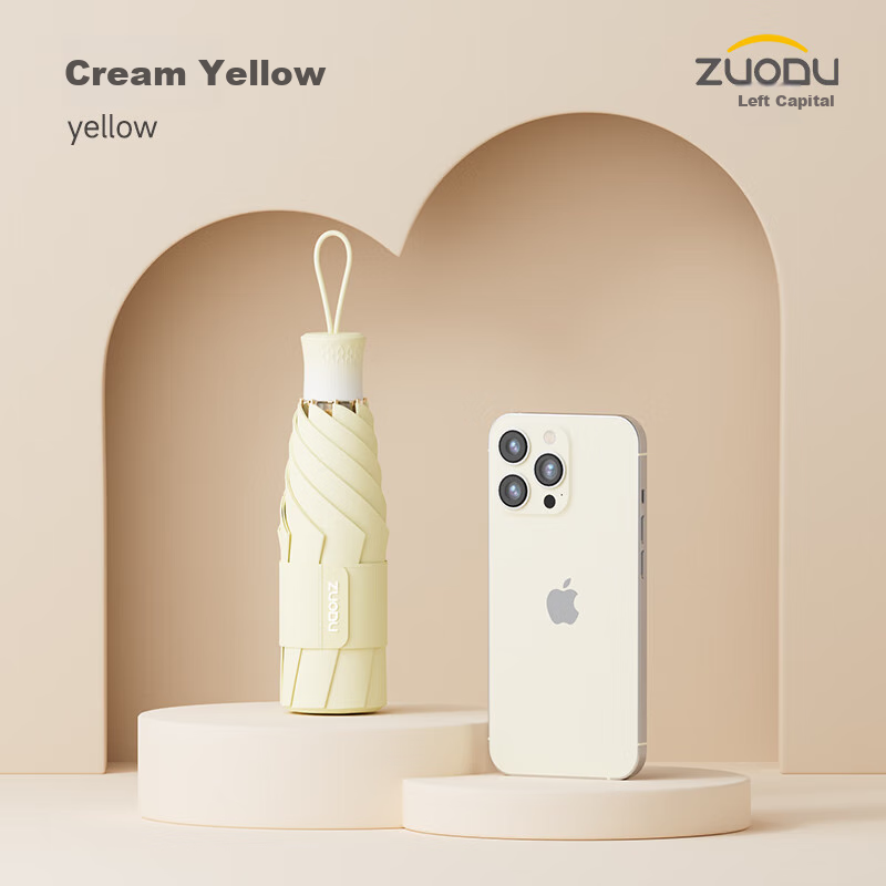 ZUODU Sun Umbrella for Women - UV Protection & Foldable