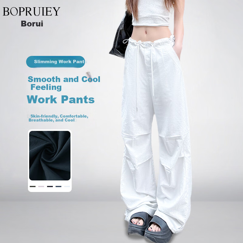 BOPRUIEY Women's Casual Work Jogger Pants