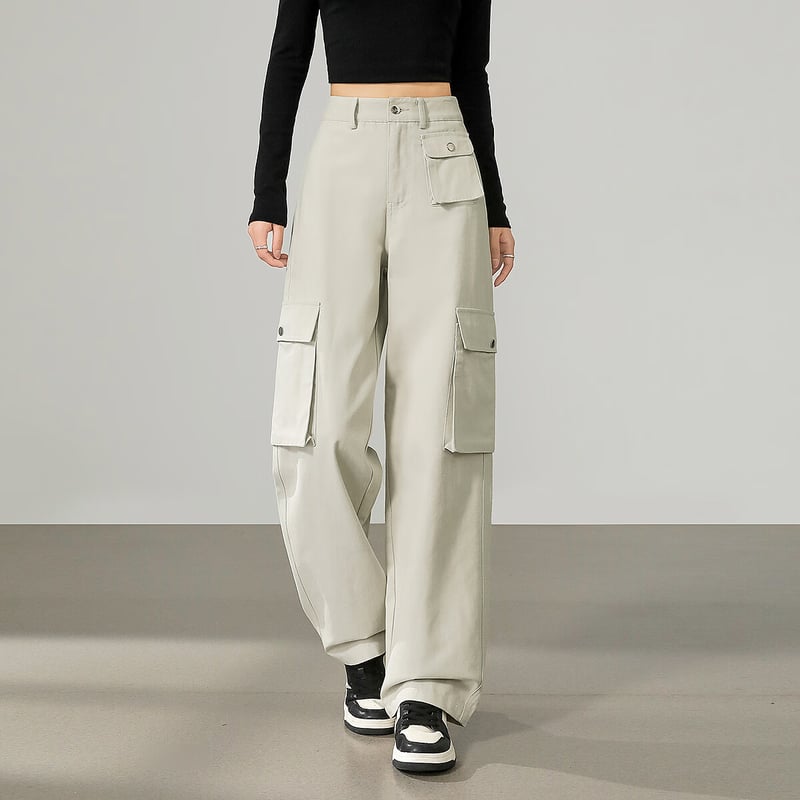 TonLion 2025 Autumn Winter Women's Loose Wide-Leg Casual Pants
