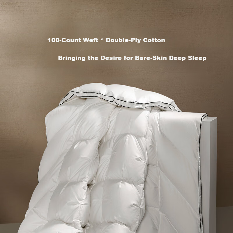 Luolai Home Textiles 95% White Goose Down Quilt