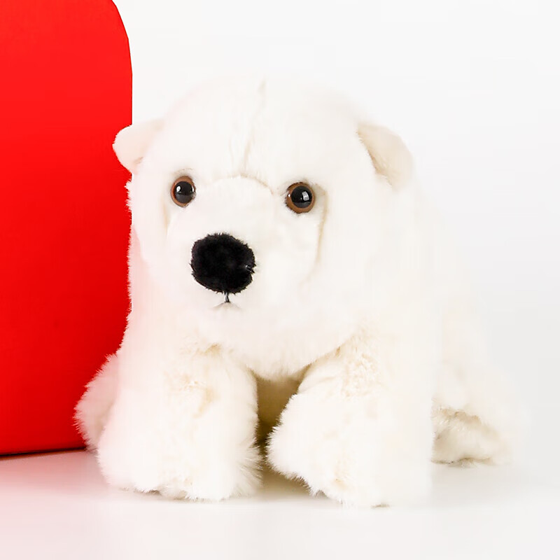China National Geographic Arctic Polar Bear Plush Gift