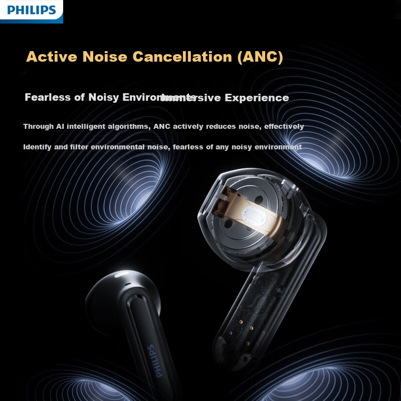 PHILIPS True Wireless Earbuds with ANC