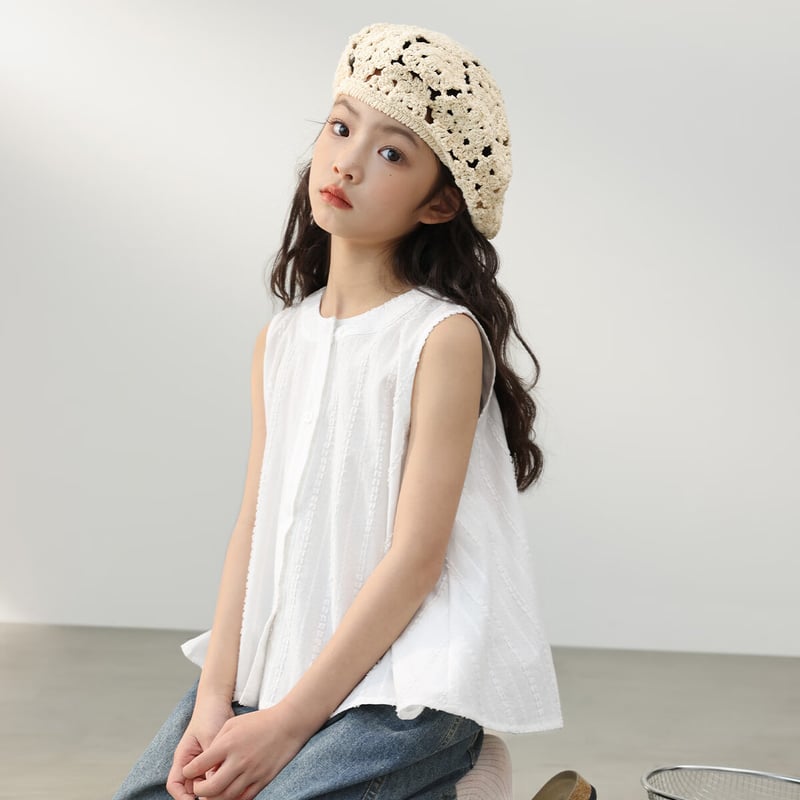 LUSON Chen Dazhu Kids Girls Trendy Blouse