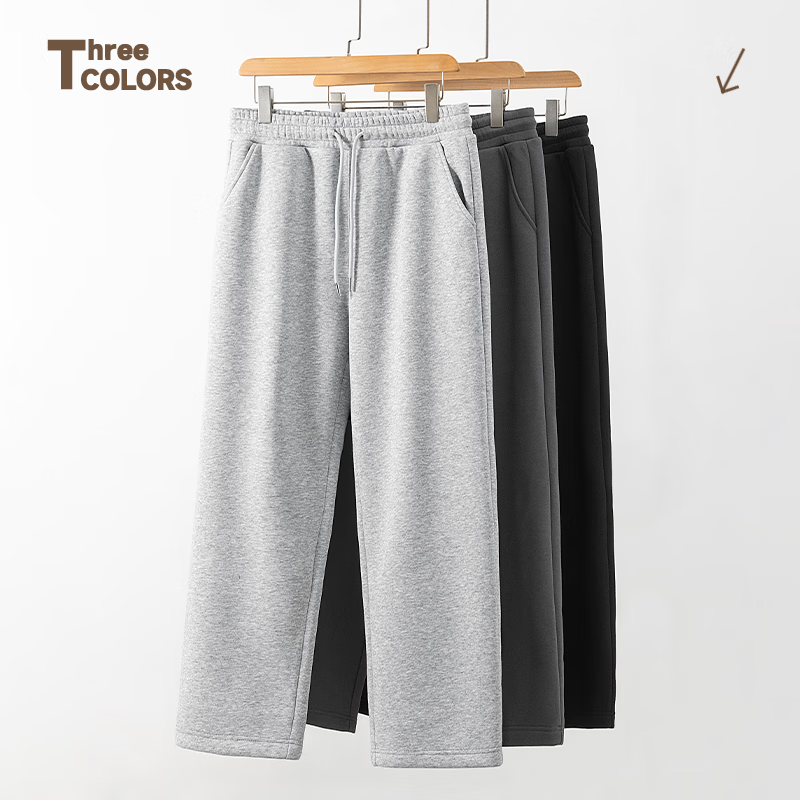 MINISO Men's Winter Casual Fleece Lined Pants