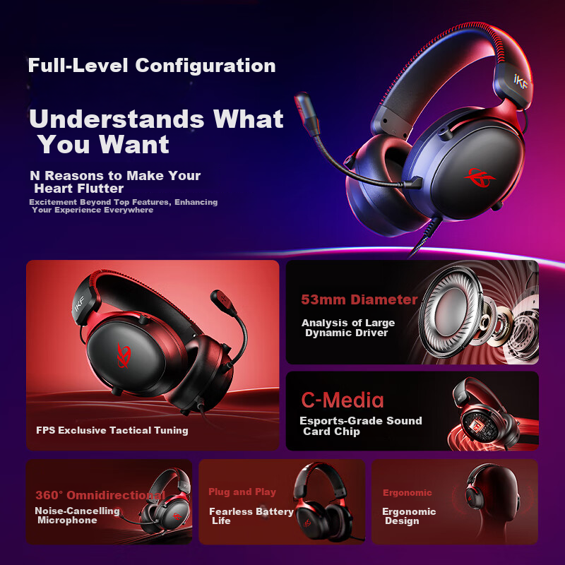 IKF V11 S Gaming Headset