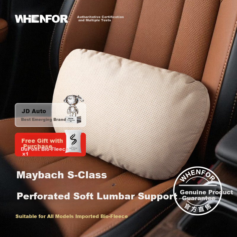 WHENFOR Car Headrest Pillow for Mercedes-Maybach & Tesla