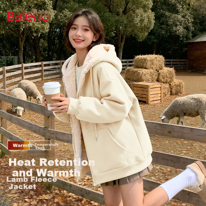 Baleno Women's Sherpa Fleece Hoodie