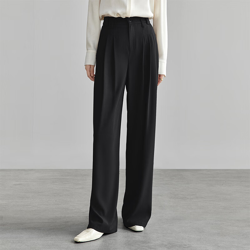 Sentubila Commuter High-Waisted Wide-Leg Pants