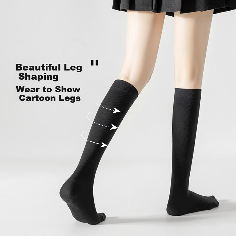 JKN Japanese Style Slimming Over-the-Knee Socks