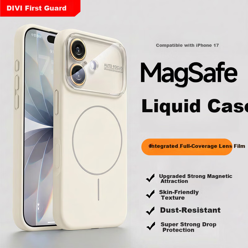 DIVI Upgraded Strong Magnetic Case for iPhone 16