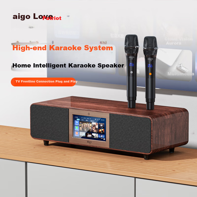 Aigo T18k Bluetooth Speaker - Smart Home Karaoke Speaker