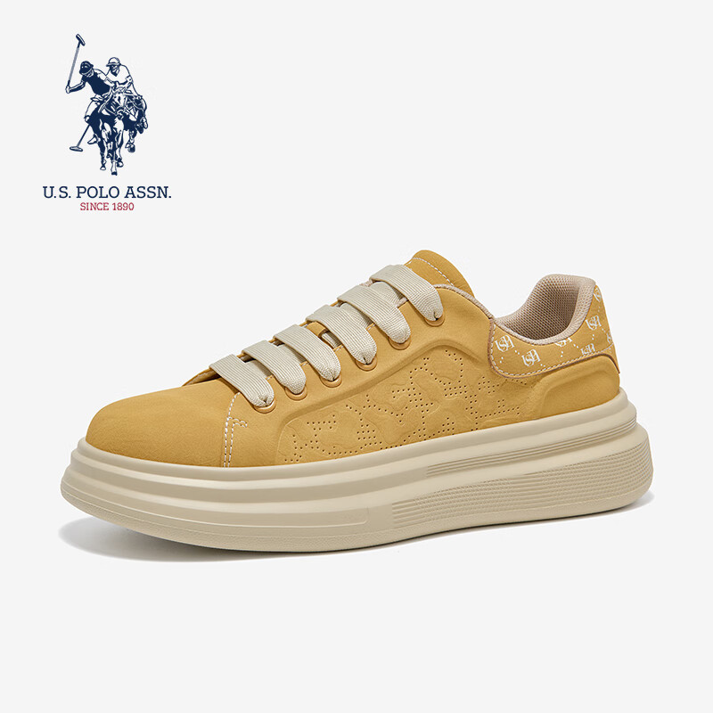 U.S. POLO ASSN. Men's Thick-Soled Heightening Sneakers