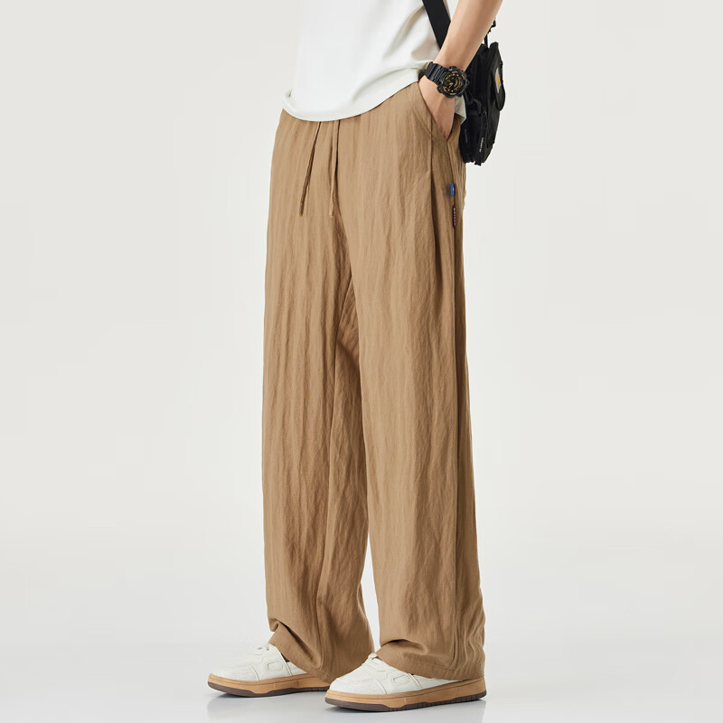 I'M DAVID Cool Linen Casual Pants for Men