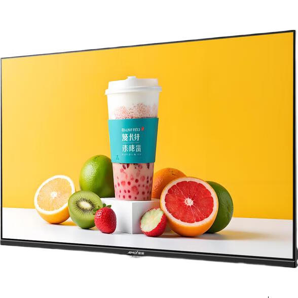 AUX 55-Inch HD Advertising Display for Milk Tea & Restaurants