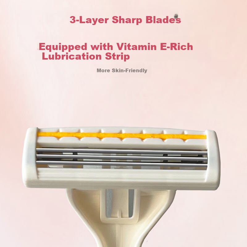 Kai Japan 3-Layer Blade Hair Removal Razor Set (2-Pack)