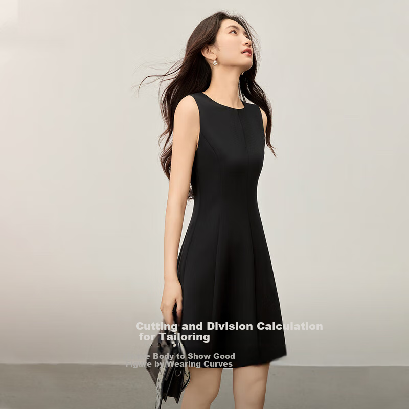Sentubila Lizai Fengzhu Elegant Office Dress