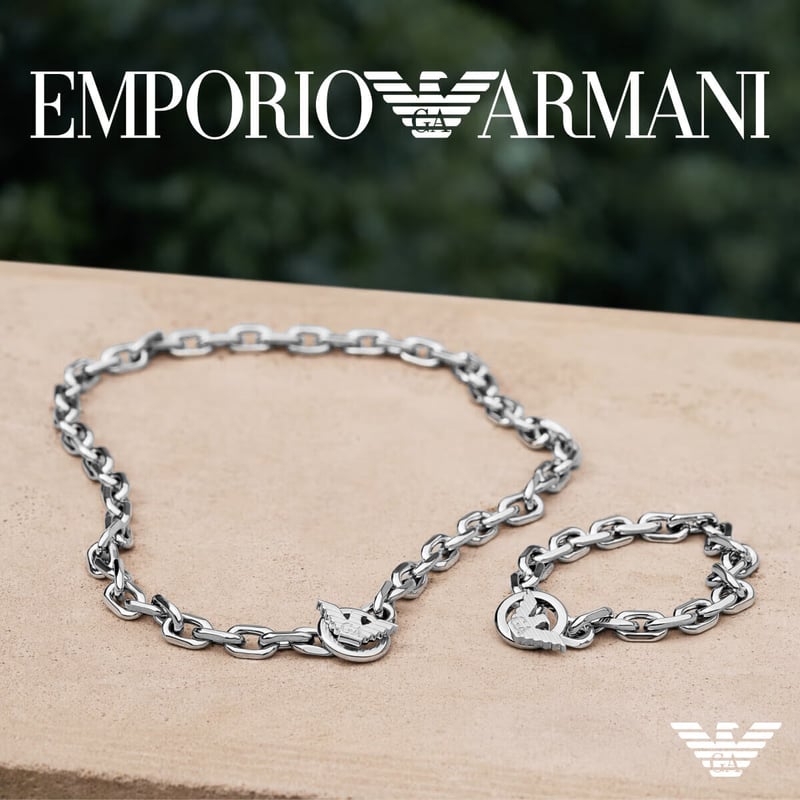 EMPORIO ARMANI Men's Chain-Style Bracelet - EGS323