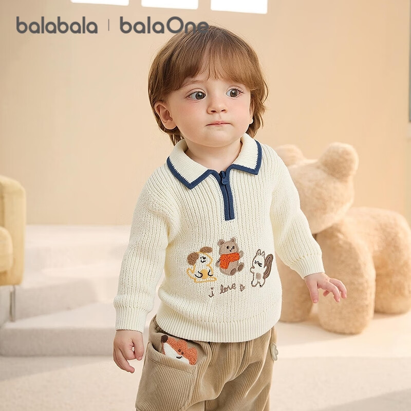 BALABALA Kids Sweater 2025 Winter