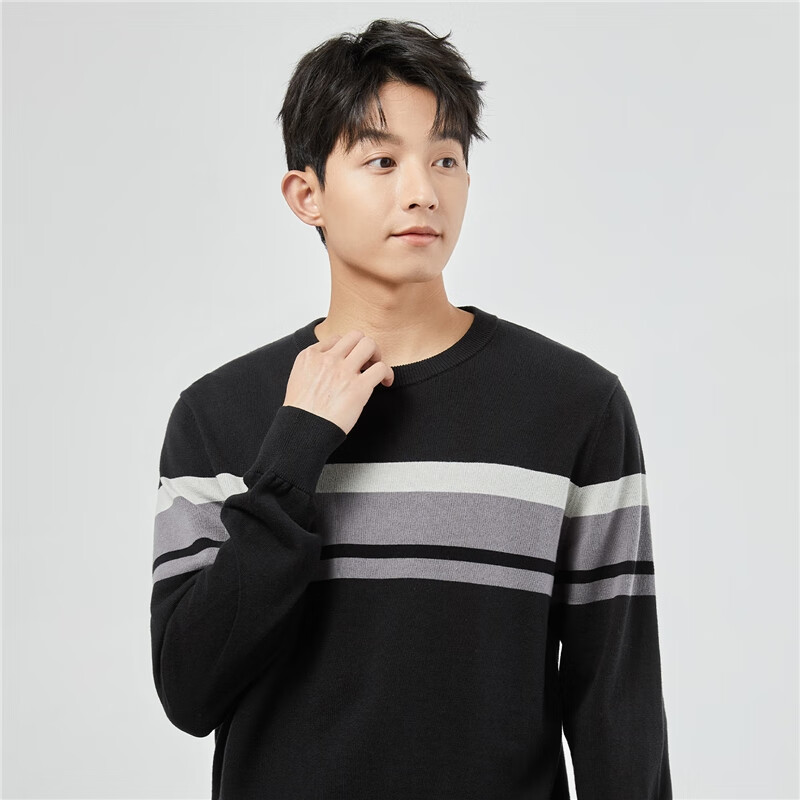 Giordano Men's Colorblock Knit Sweater