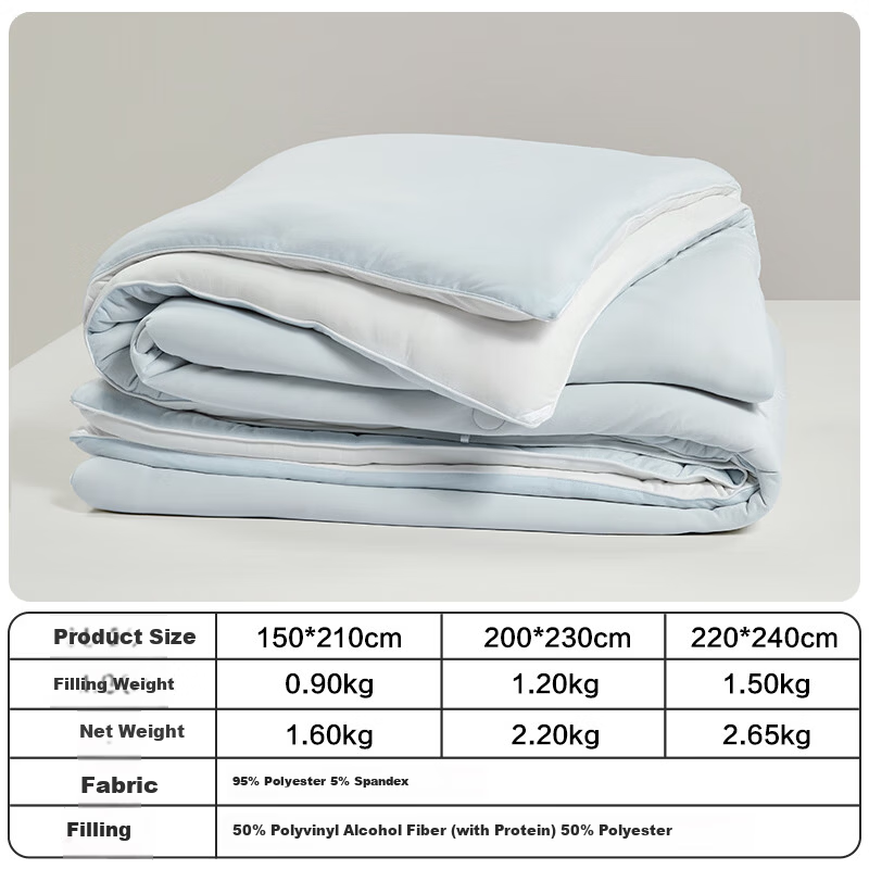 Boyang Home Soybean Fiber Spring Autumn Quilt
