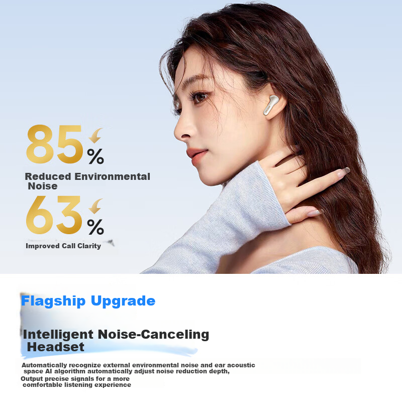 PHILIPS 2025 True Wireless Earbuds - Ultra Bass Noise Reduction