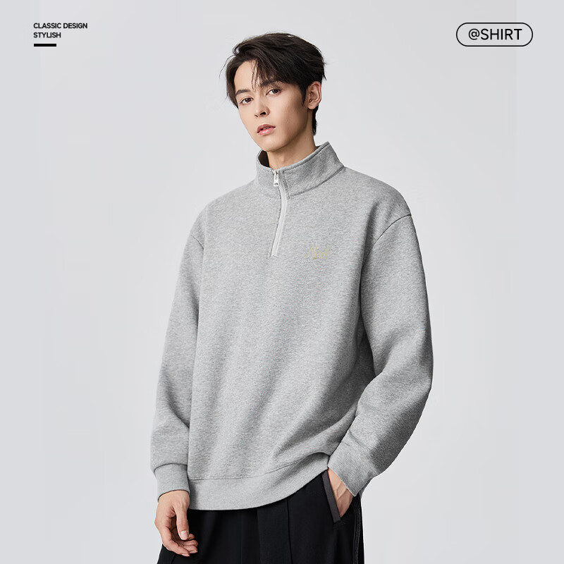 MARK FAIRWHALE Men's Half-Zip Sweatshirt
