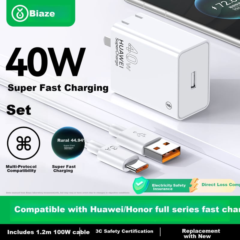BIAZE Huawei Fast Charging Set