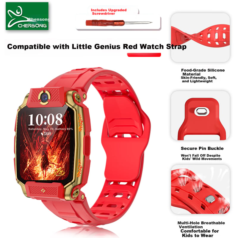 CHENSONG Breathable Mesh Strap for Kids' Smartwatch